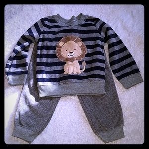 Carters 2 piece fleece set